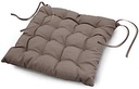 GALETTE CHAISE TAUPE 38CM