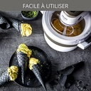 Krups Perfect Mix 9000 Sorbetière, Crèmes glacées