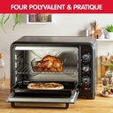 Moulinex Four électrique à chaleur tournante 60 L, 7 modes de cuisson, Tournebroche