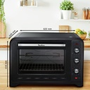 Moulinex Four électrique à chaleur tournante 60 L, 7 modes de cuisson, Tournebroche