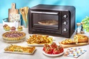 Moulinex Four électrique à chaleur tournante 60 L, 7 modes de cuisson, Tournebroche