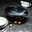 REHAUD OVAL EN INOX 3 Litres