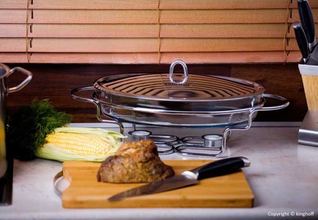 REHAUD OVAL EN INOX 3 Litres