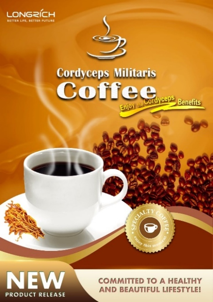 CAFE DECAFEINE AU CORDYCEPS P/10 x15 g