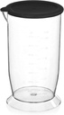 Tristar Mixeur - 2 lames - Fonction turbo - 1 000 W - Pied en Acier Inoxydable Argenté