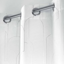 DOUCEUR D'INTERIEUR Rideau À Oeillets Domea Blanc 140x260 centimetre