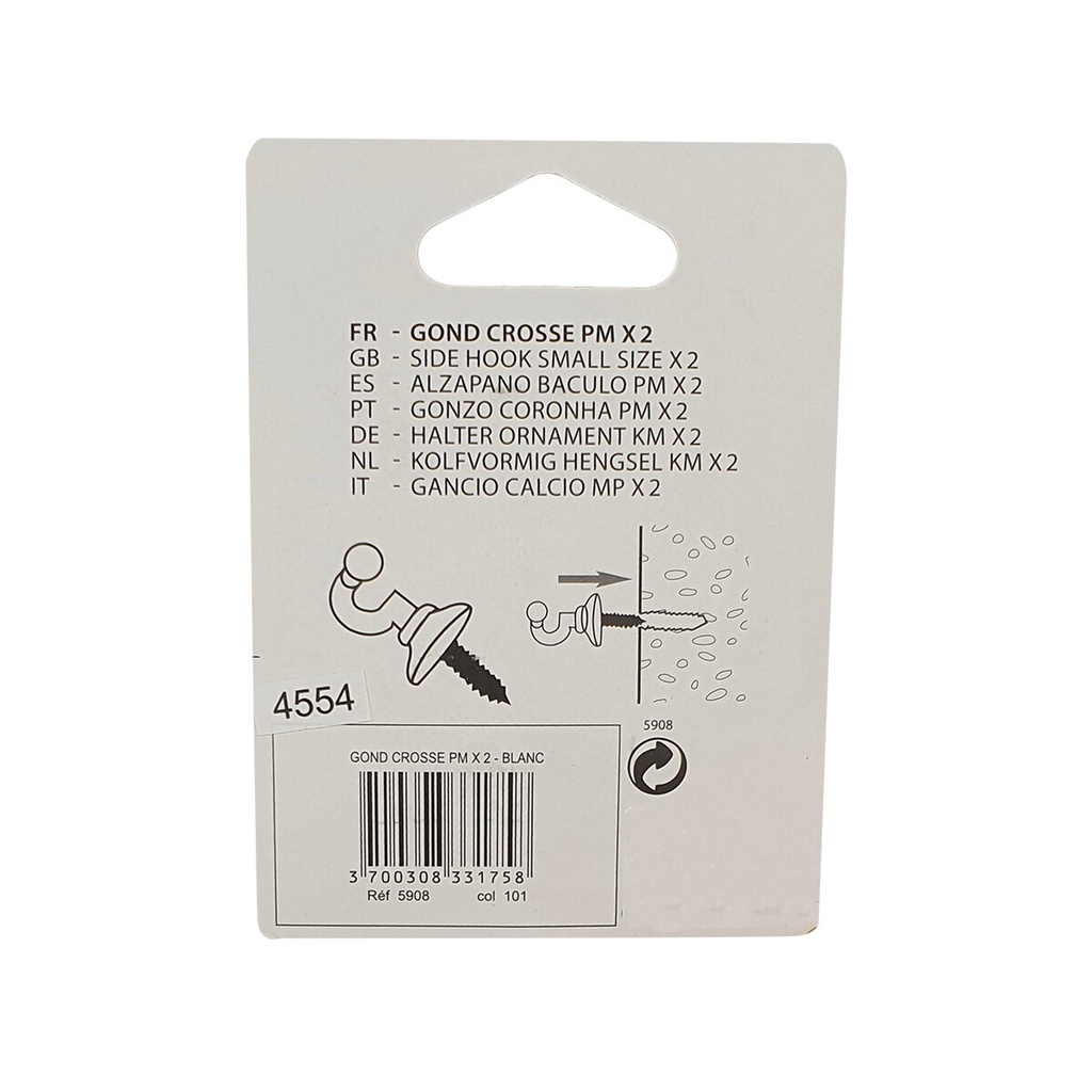GOND CROSSE PMX2 BLANC