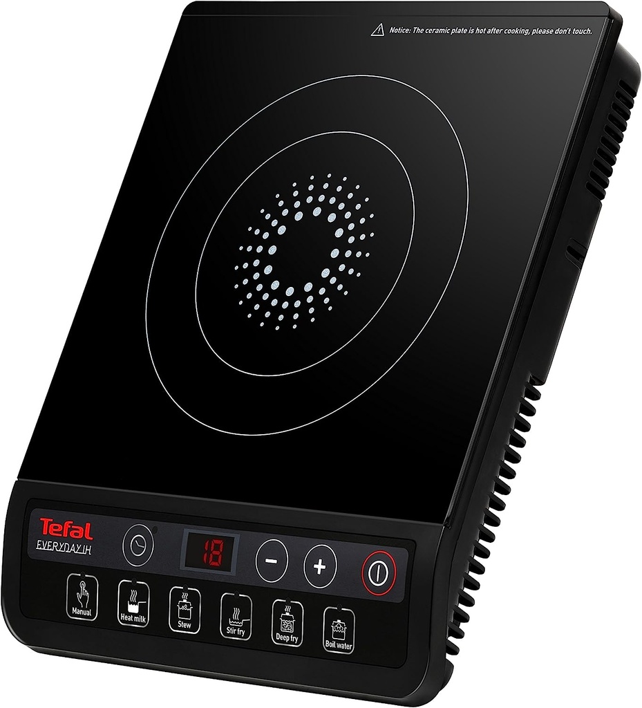 L PLAQUE A INDUCTION NOIR 2100W
