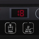 L PLAQUE A INDUCTION NOIR 2100W