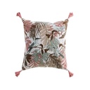 COUSSIN DEHOUS POMPON MADERE 45X45