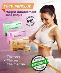 SLIMMING PROGRAM WITH 3 LONGRICH TEAS !