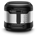 Moulinex Super Uno Deep Fryer 2,2L Capacity 1,5 kg chips 1900 W Adjustable thermostat Automatic opening Easy cleaning Removable non-stick bowl Anti-odour filter Anti-spatter GREY/BLACK