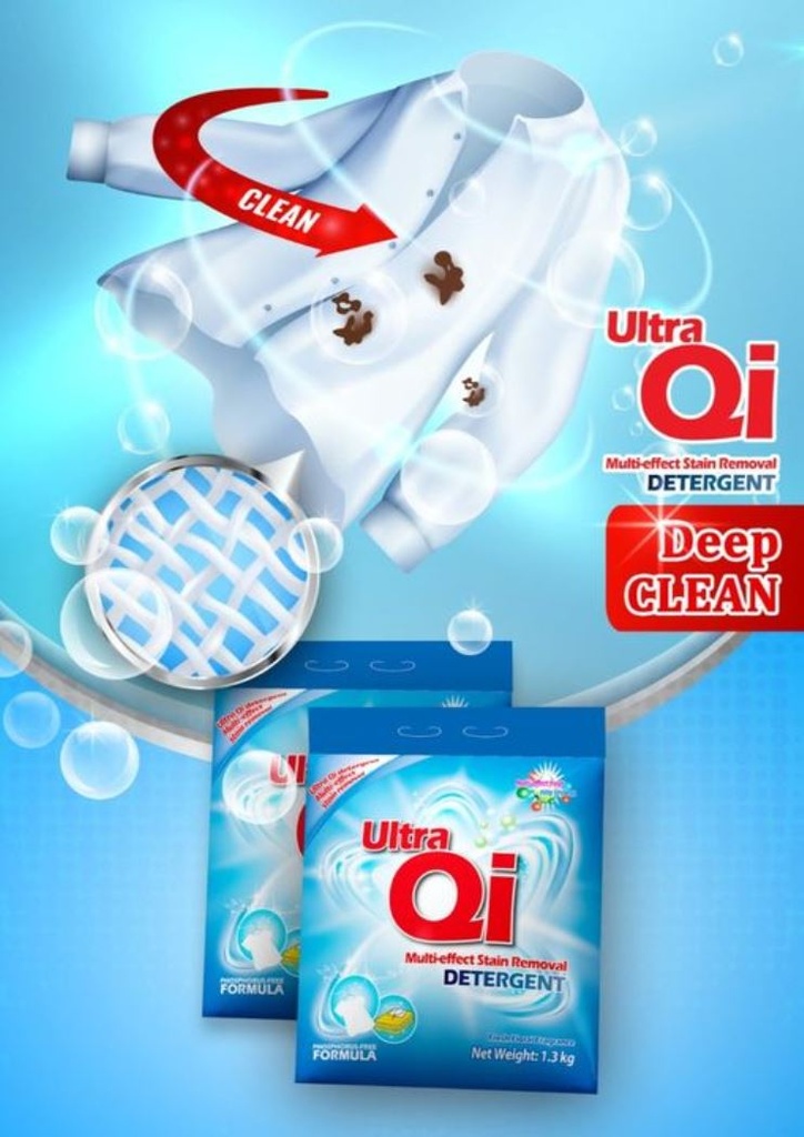 ULTRA Qi Multi-Effect Stain Remover 1.3kg