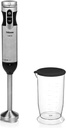 Tristar Mixeur - 2 lames - Fonction turbo - 1 000 W - Pied en Acier Inoxydable Argenté