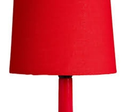 PICOLA LAMPE DECHEVET ROUGE